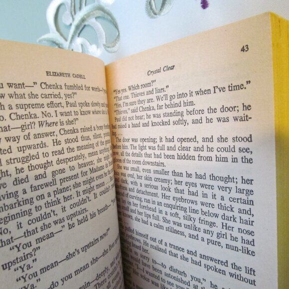 Crystal Clear by Elizabeth Cadell Vintage Paperback 1973 Bantam PB - Picture 13 of 16